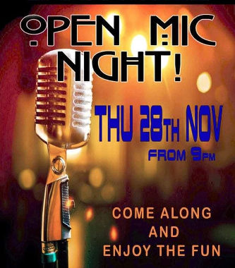 Bankhouse open mic night