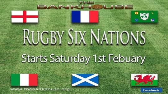 Rugby Six Nations shown live